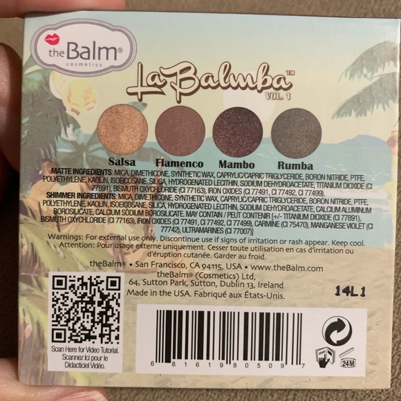 TheBalm La Bamba Vol 1 palette - Picture 3 of 4